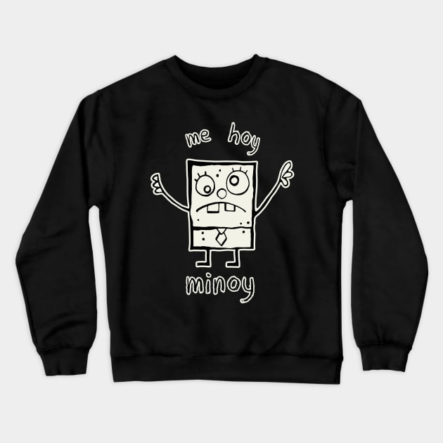 Doodle Bob Crewneck Sweatshirt by valentinahramov